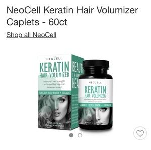 NIB Neocell Keratin Hair Volumizer Capsules